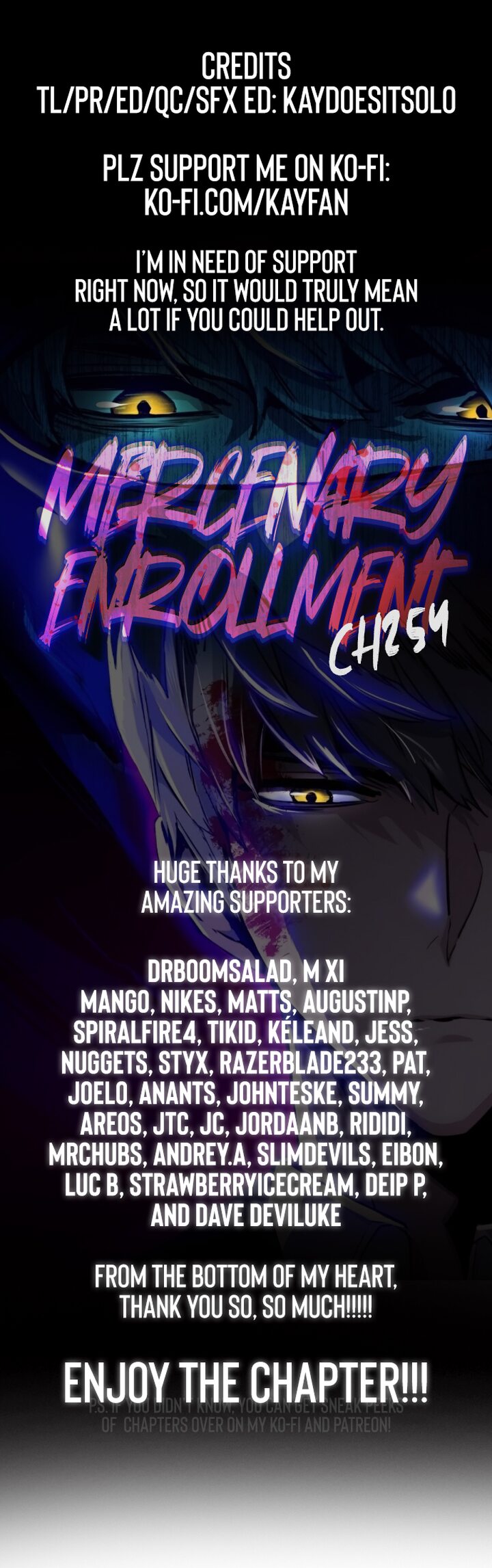 Mercenary Enrollment - Chapter 254 Page 1