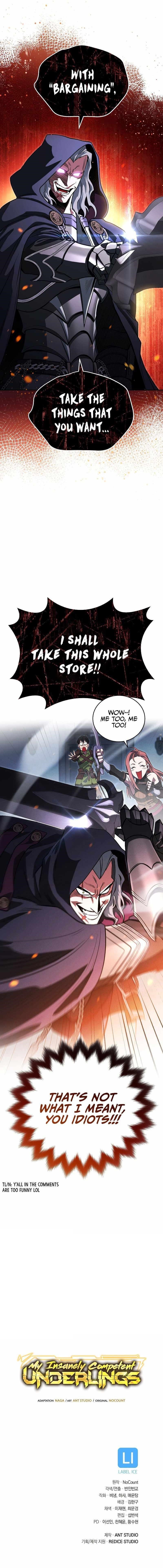 My Insanely Competent Underlings - Chapter 19 Page 11