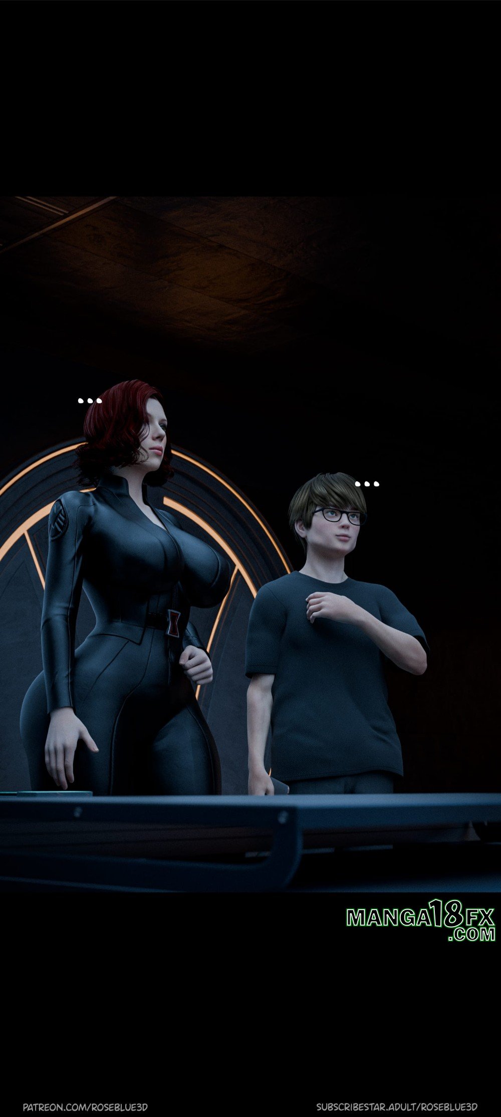 My Neighbor's Widow Raw - Chapter 34 Page 105