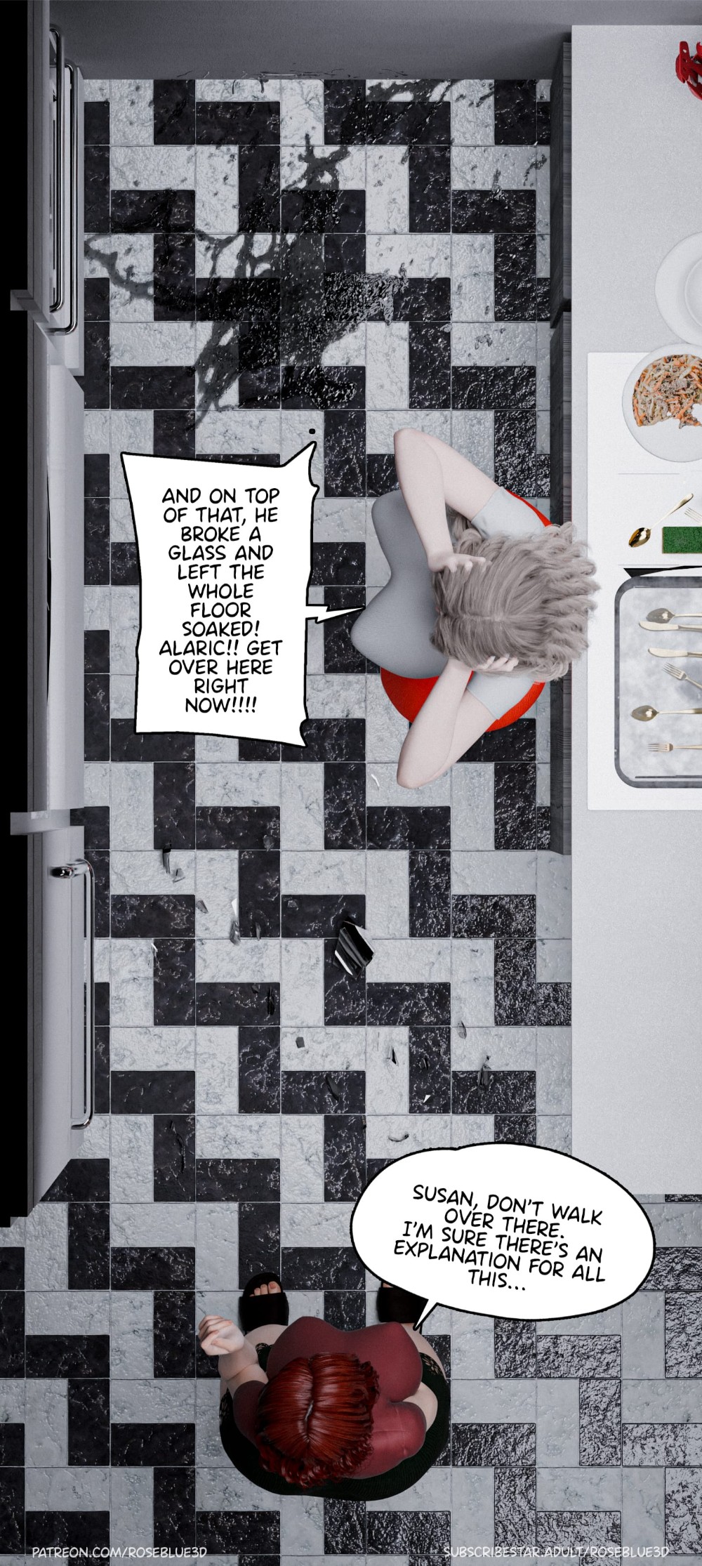 My Neighbor's Widow Raw - Chapter 37 Page 72