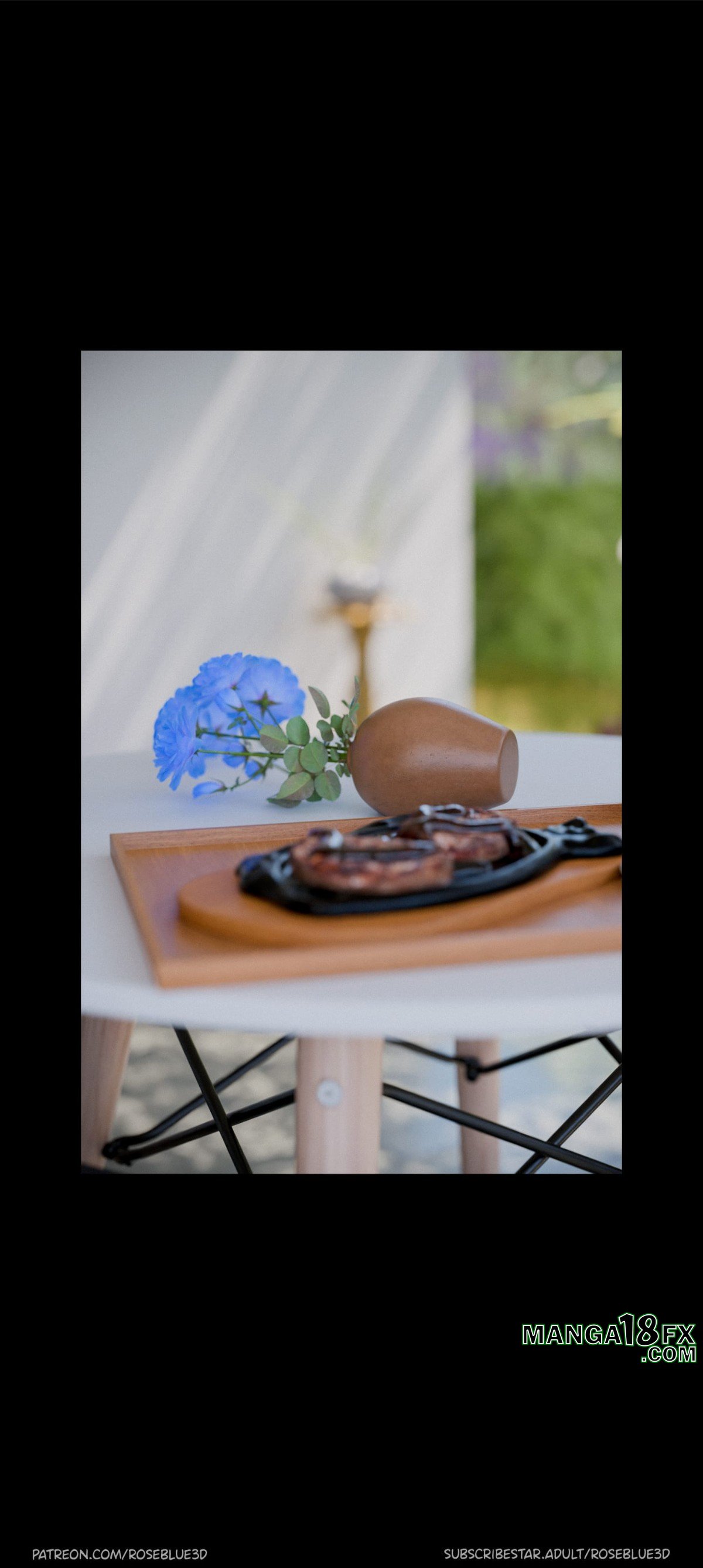 My Neighbor's Widow Raw - Chapter 40 Page 72