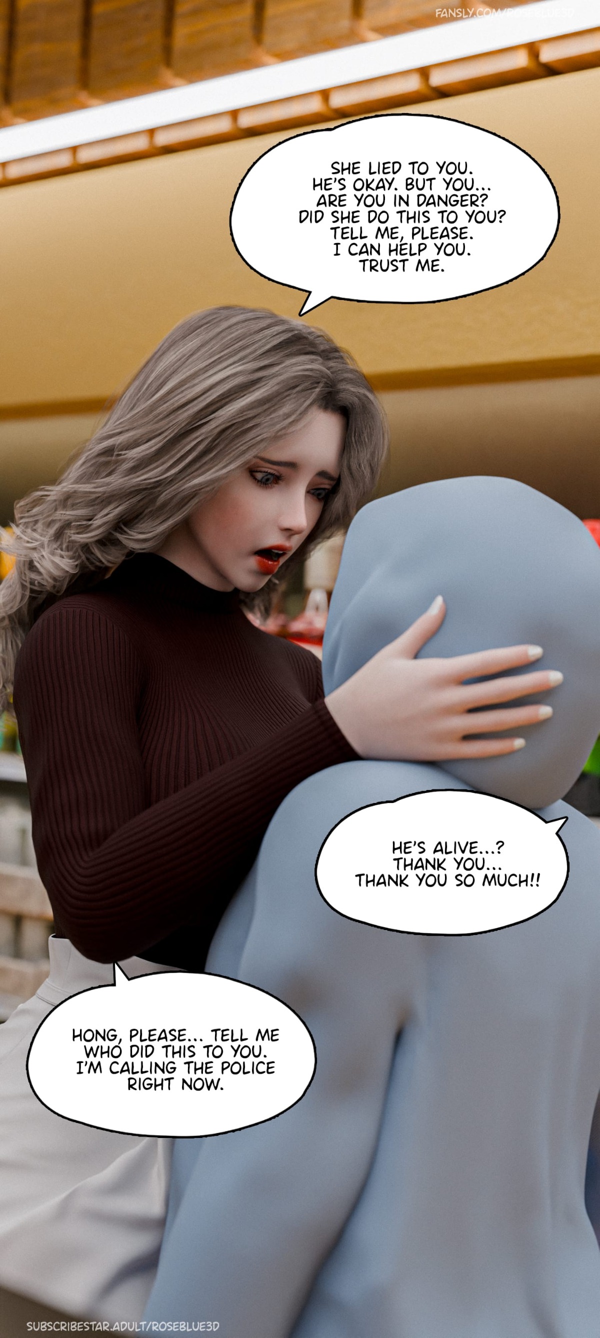 My Neighbor's Widow Raw - Chapter 44 Page 13