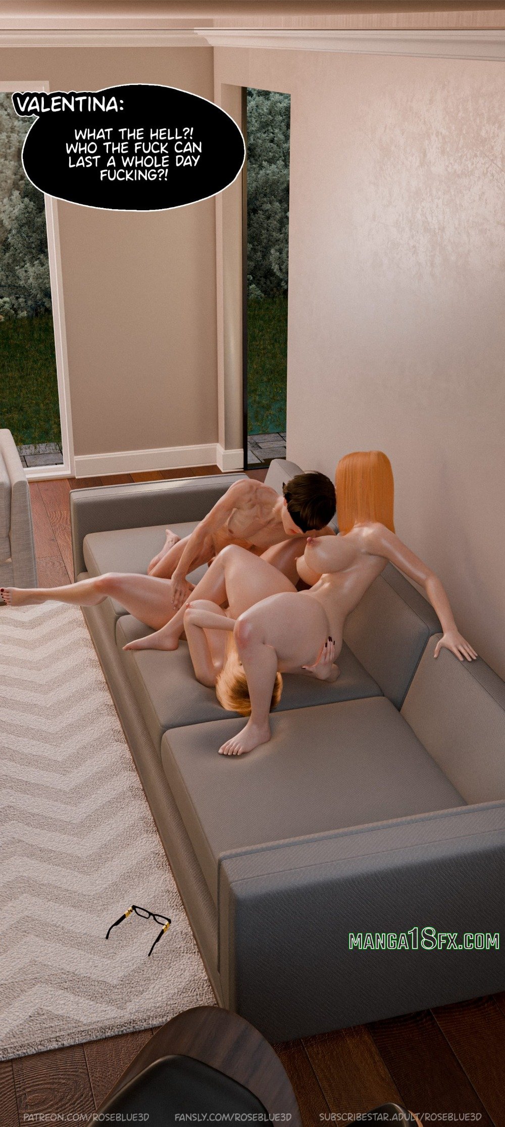 My Neighbor's Widow Raw - Chapter 46 Page 111