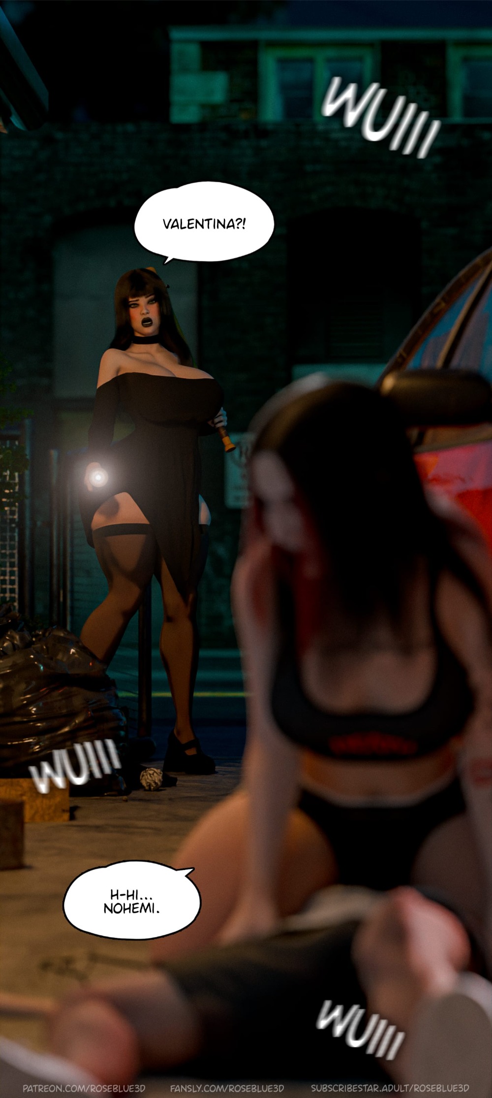 My Neighbor's Widow Raw - Chapter 46 Page 123