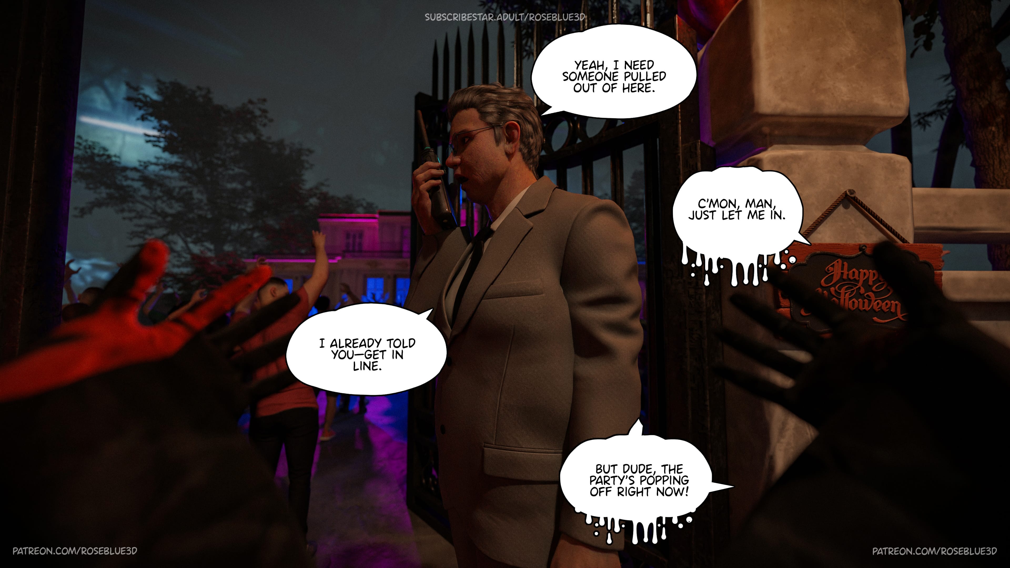 My Neighbor's Widow Raw - Chapter 47.5 Page 3