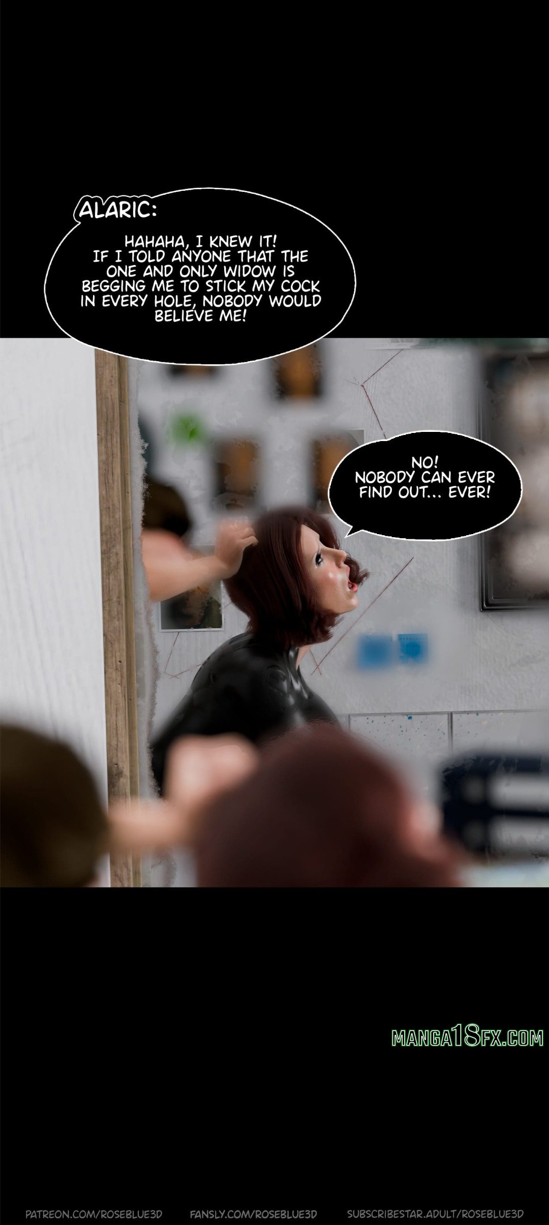 My Neighbor's Widow Raw - Chapter 47 Page 106