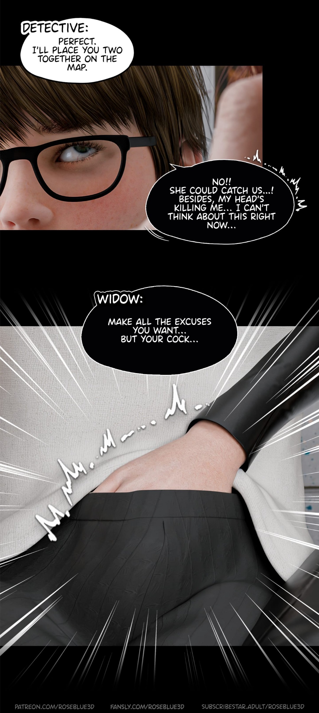 My Neighbor's Widow Raw - Chapter 47 Page 56