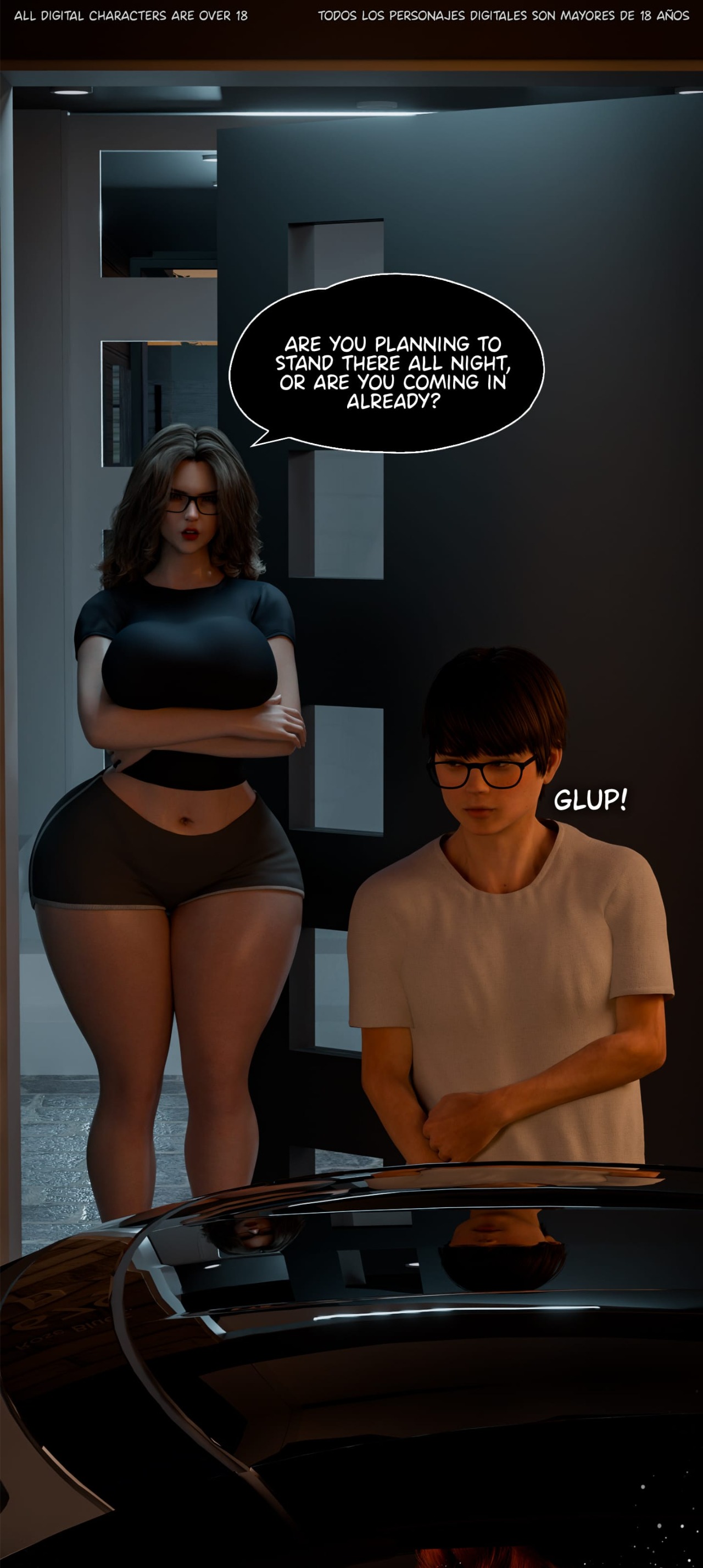 My Neighbor's Widow Raw - Chapter 48 Page 106