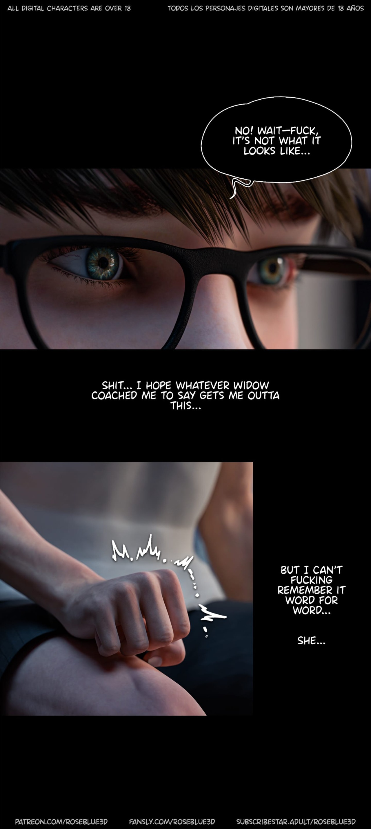 My Neighbor's Widow Raw - Chapter 49 Page 18