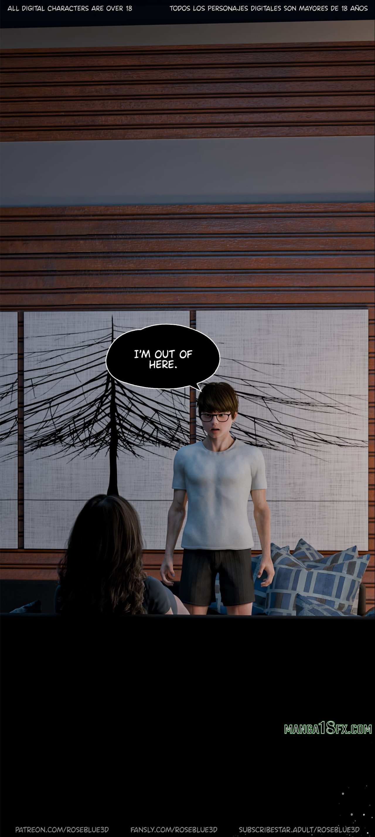 My Neighbor's Widow Raw - Chapter 49 Page 85