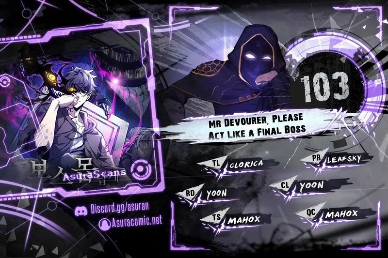 Mr Devourer, Please Act Like a Final Boss - Chapter 103 Page 1