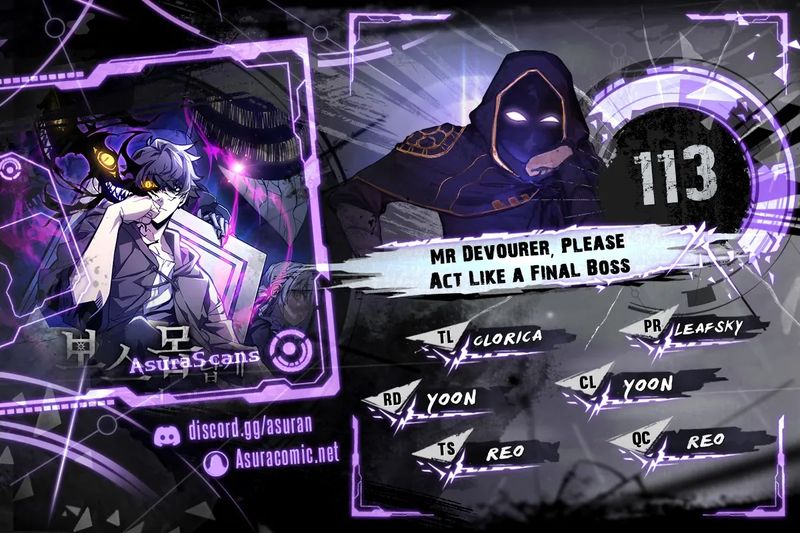 Mr Devourer, Please Act Like a Final Boss - Chapter 113 Page 1