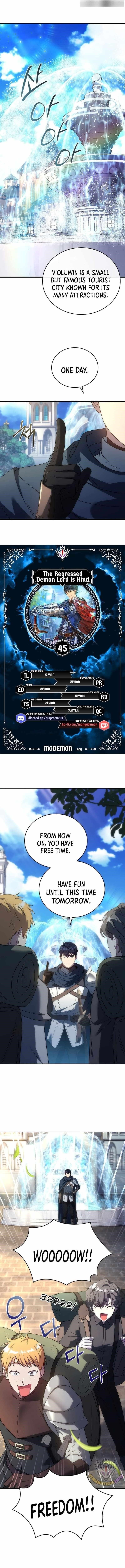 The Regressed Demon Lord is Kind - Chapter 45 Page 1