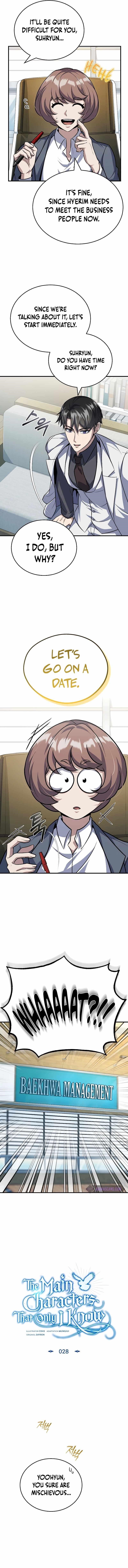 The Main Characters That Only I Know - Chapter 28 Page 3