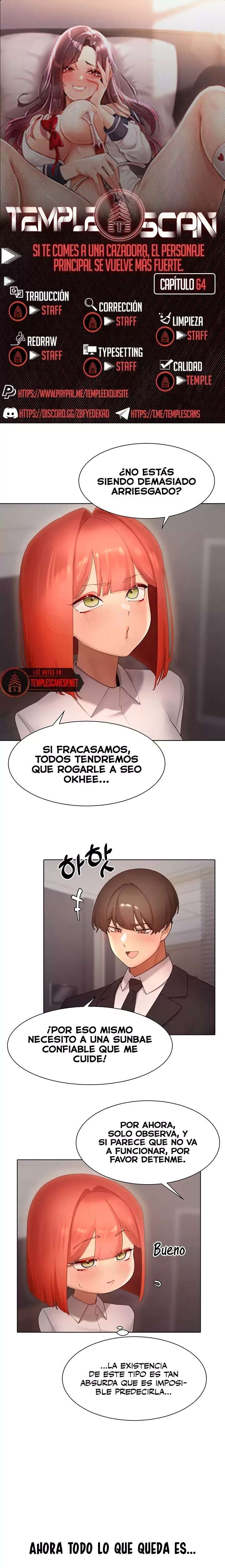 The Protagonist Gets Stronger When He Fucks the Female Hunter Raw - Chapter 64 Page 1