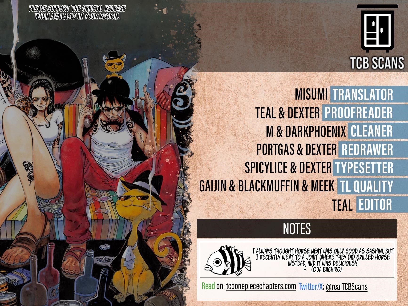 One Piece - Chapter 1161 Page 2