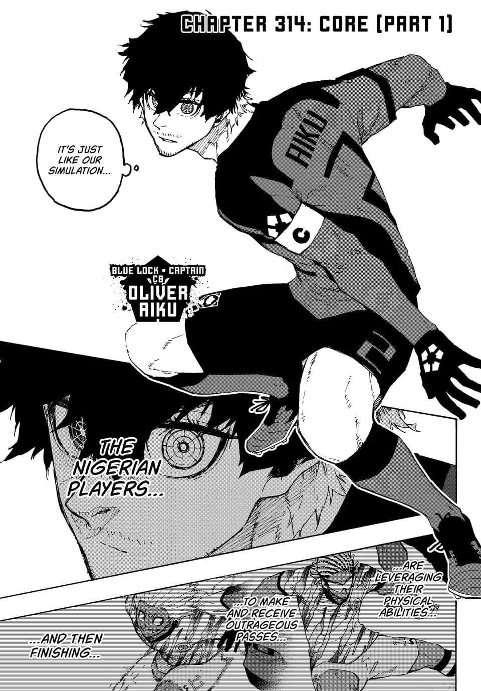 Blue Lock - Chapter 314.1 Page 1