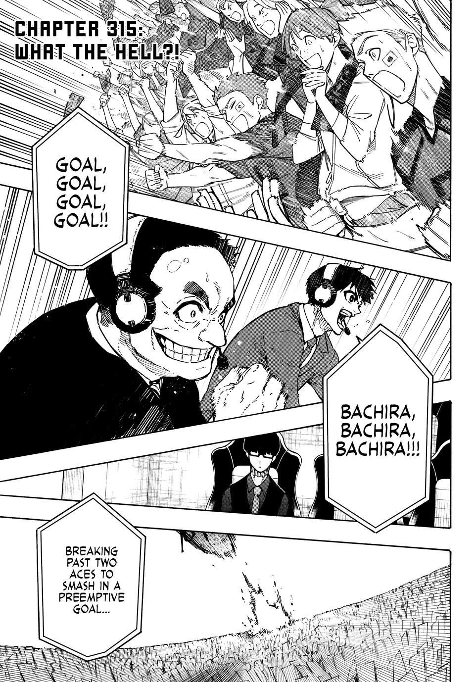 Blue Lock - Chapter 315 Page 1