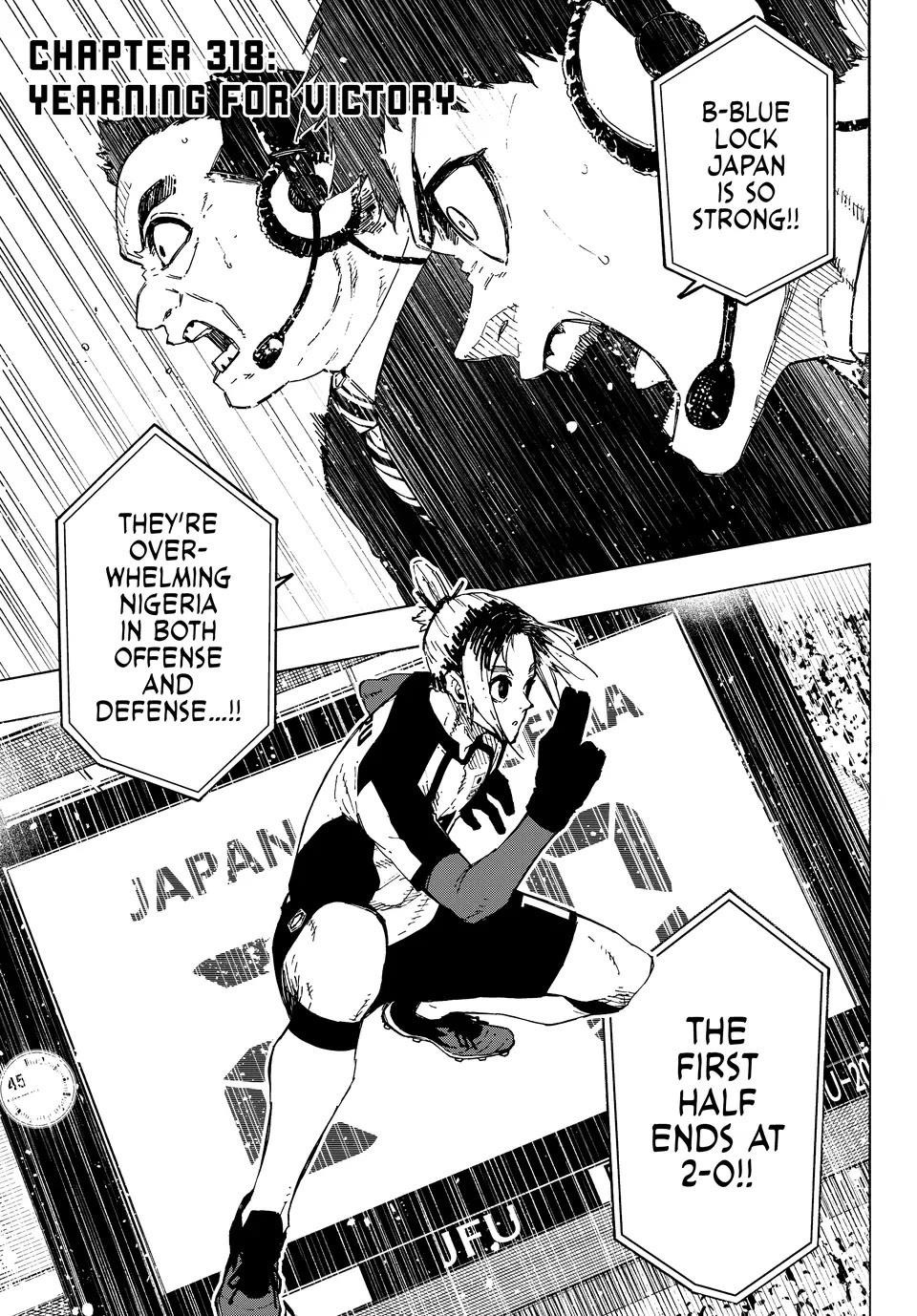 Blue Lock - Chapter 318 Page 1