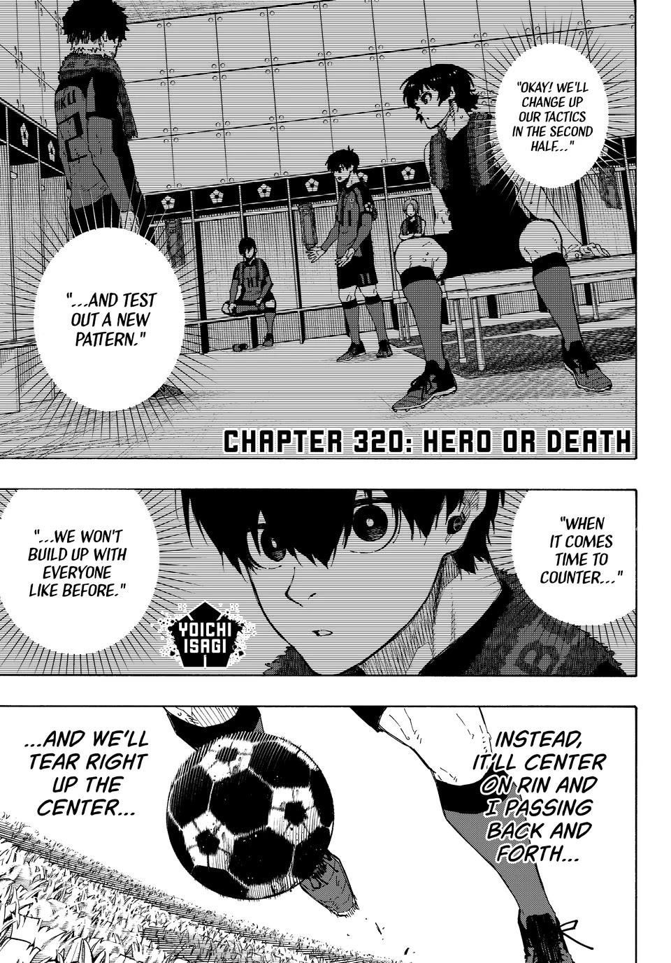 Blue Lock - Chapter 320 Page 1