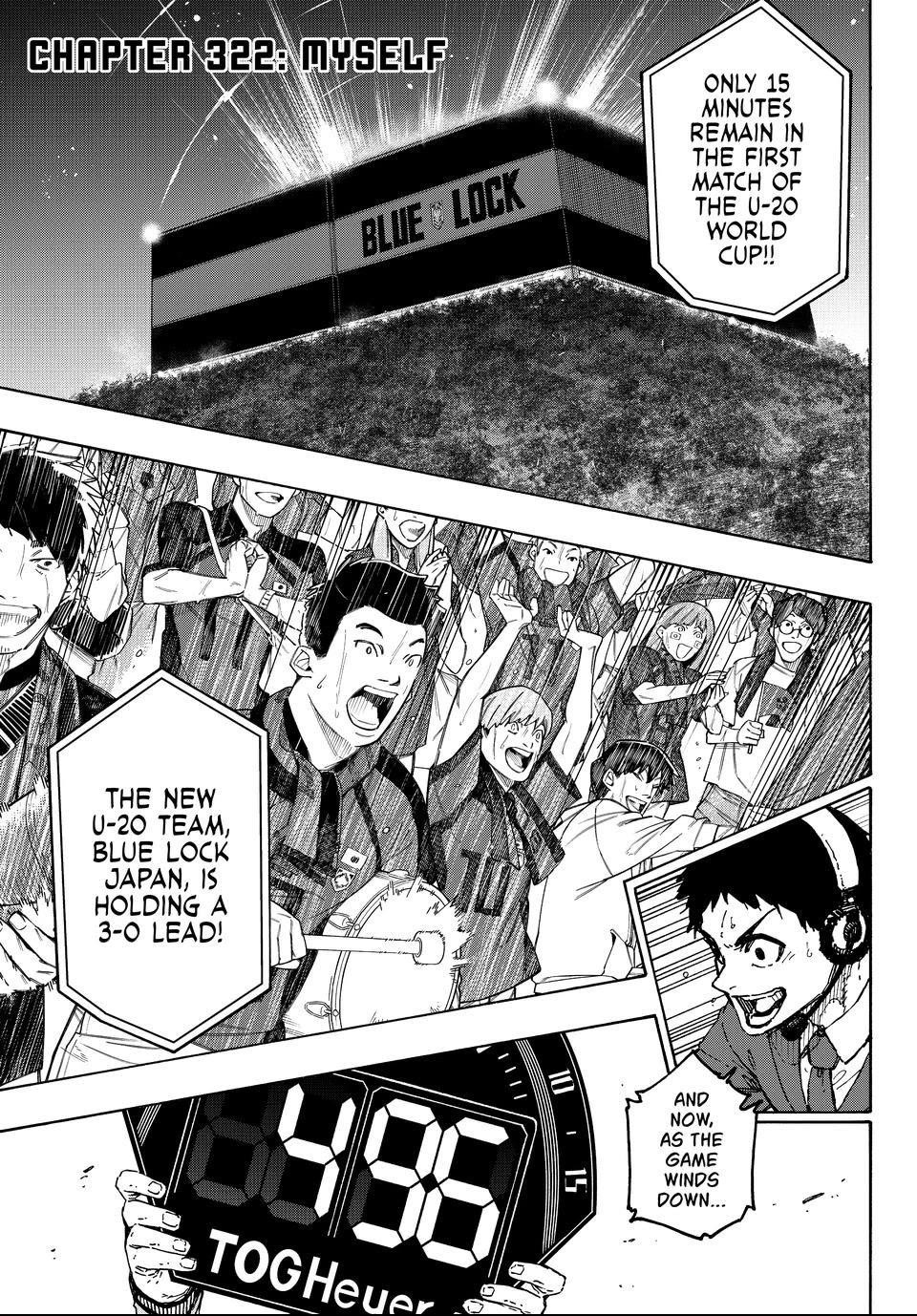 Blue Lock - Chapter 322 Page 1