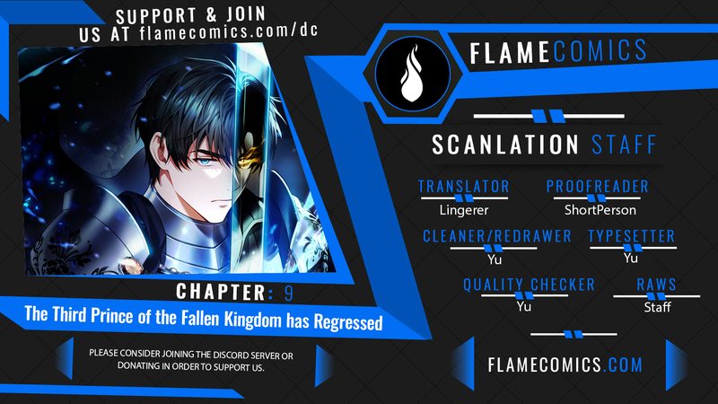 The Third Prince of the Fallen Kingdom has Regressed - Chapter 9 Page 1