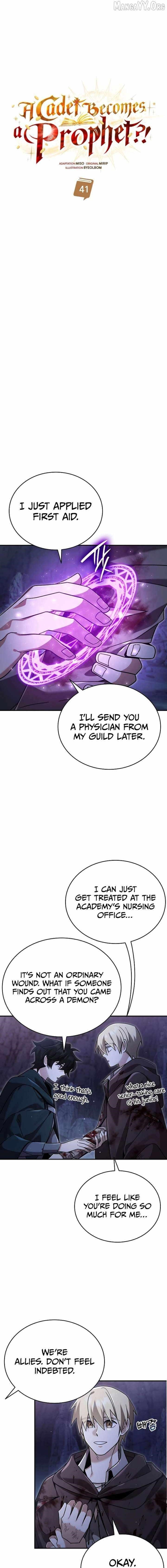 A Cadet Becomes a Prophet?! - Chapter 41 Page 5