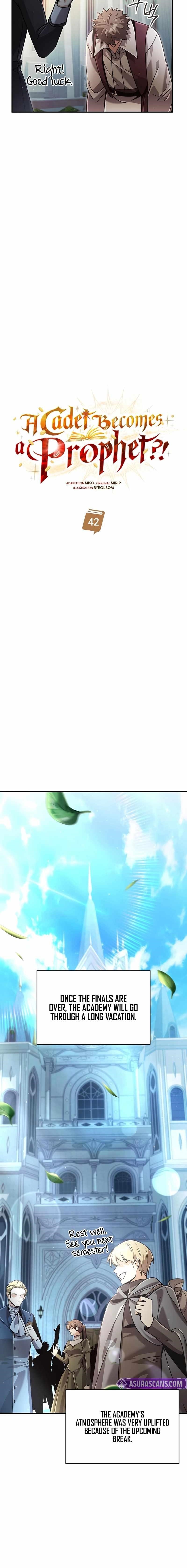 A Cadet Becomes a Prophet?! - Chapter 42 Page 8