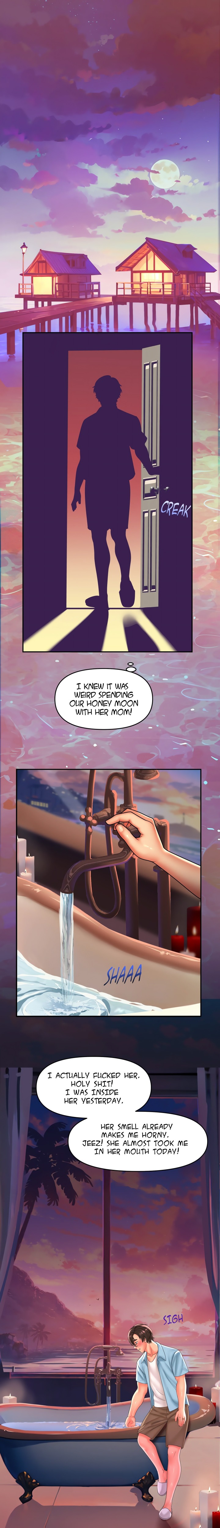 Honeymoon with My Mother-in-Law (Uncensored) - Chapter 6 Page 1