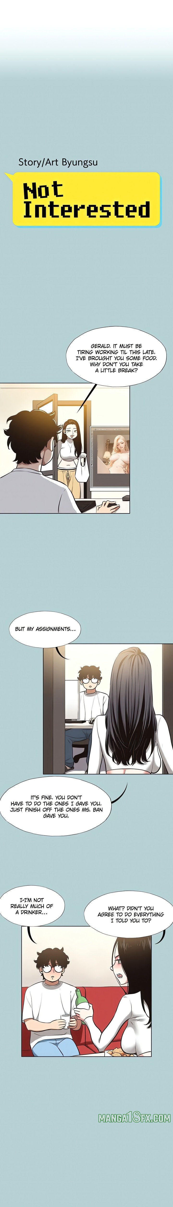 Not Interested - Chapter 9 Page 1