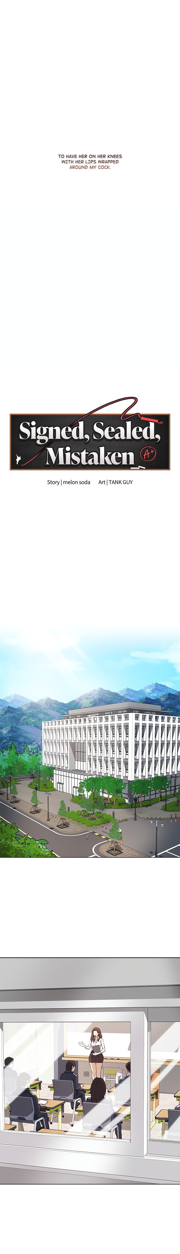 Signed, Sealed, Mistaken (Uncensored) - Chapter 1 Page 6