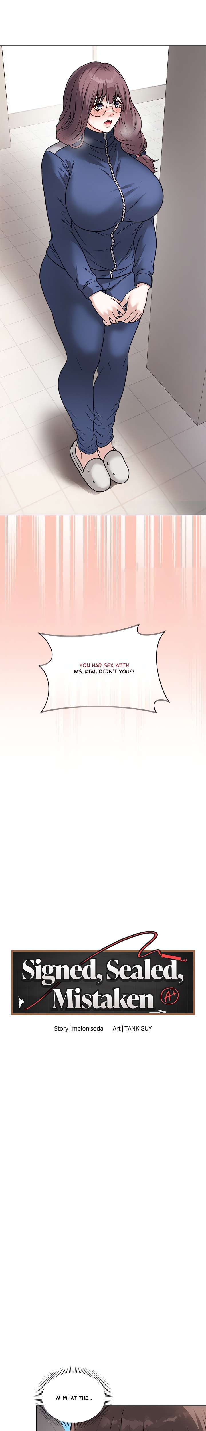 Signed, Sealed, Mistaken (Uncensored) - Chapter 12 Page 1