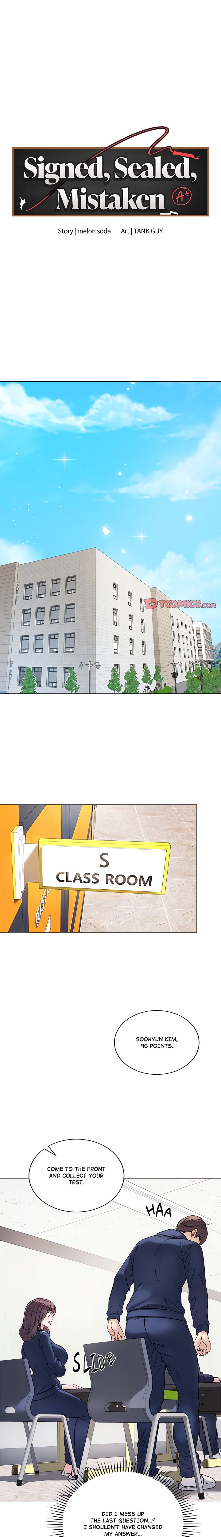 Signed, Sealed, Mistaken (Uncensored) - Chapter 5 Page 1