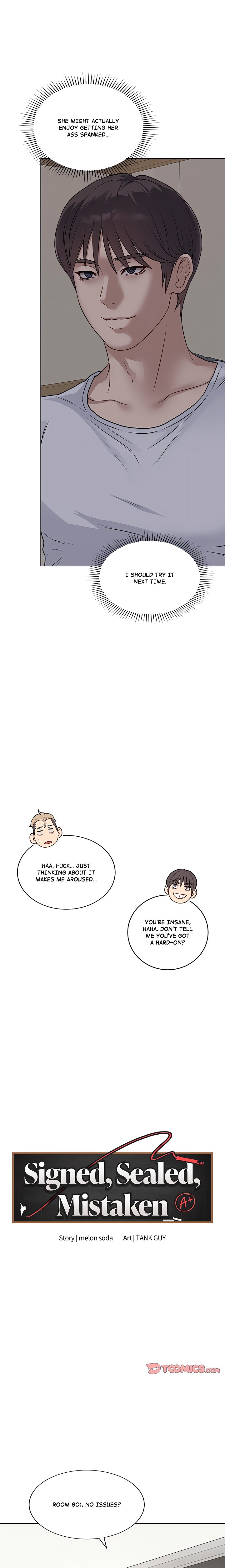 Signed, Sealed, Mistaken (Uncensored) - Chapter 8 Page 5