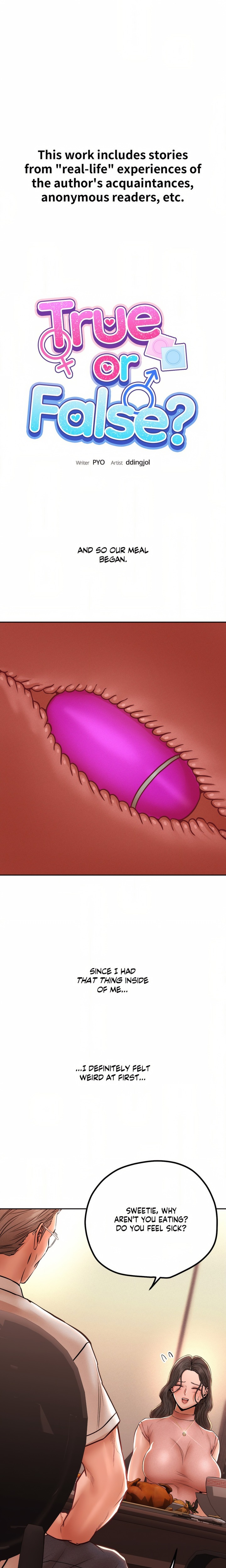 True or False? (Uncensored) - Chapter 125 Page 1