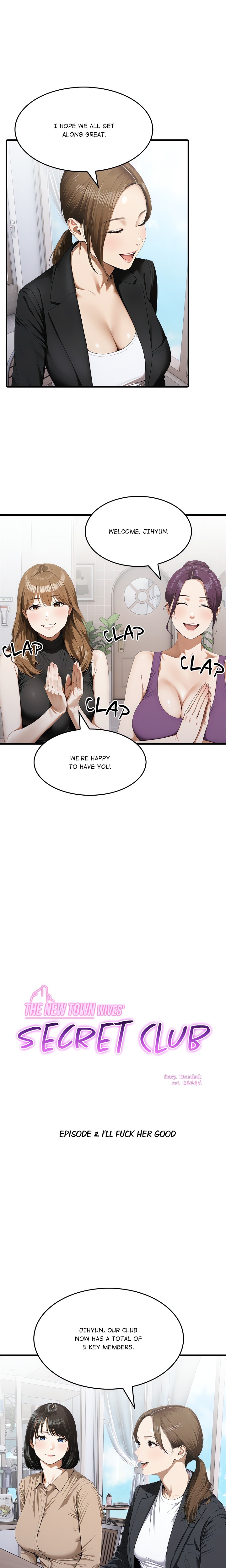 The New Town Wives’ Secret Club - Chapter 2 Page 2