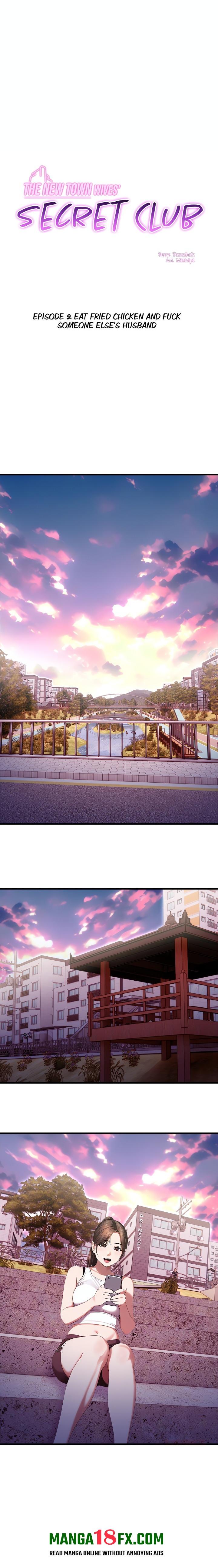 The New Town Wives’ Secret Club - Chapter 9 Page 1