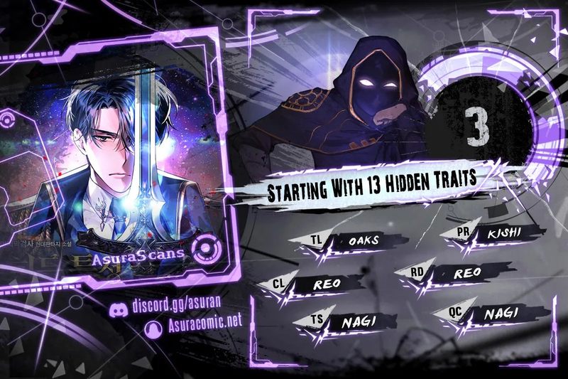Starting With 13 Hidden Traits - Chapter 3 Page 1