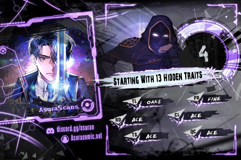 Starting With 13 Hidden Traits - Chapter 4 Page 1
