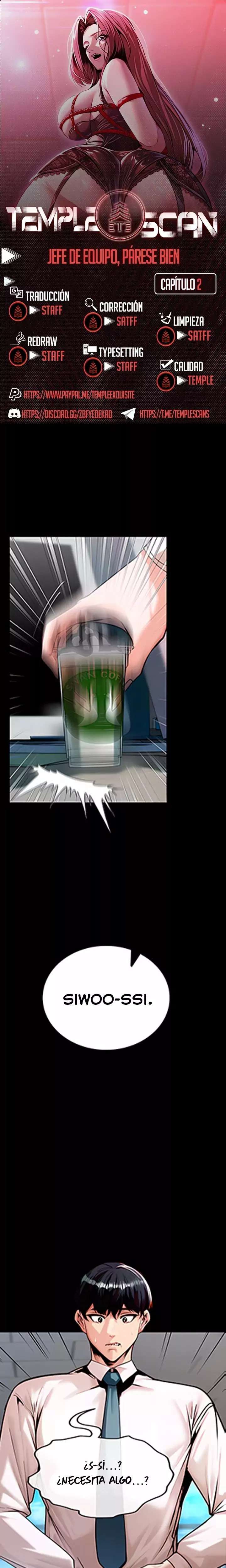 Pull Yourself Together, Team Leader Raw - Chapter 2 Page 1