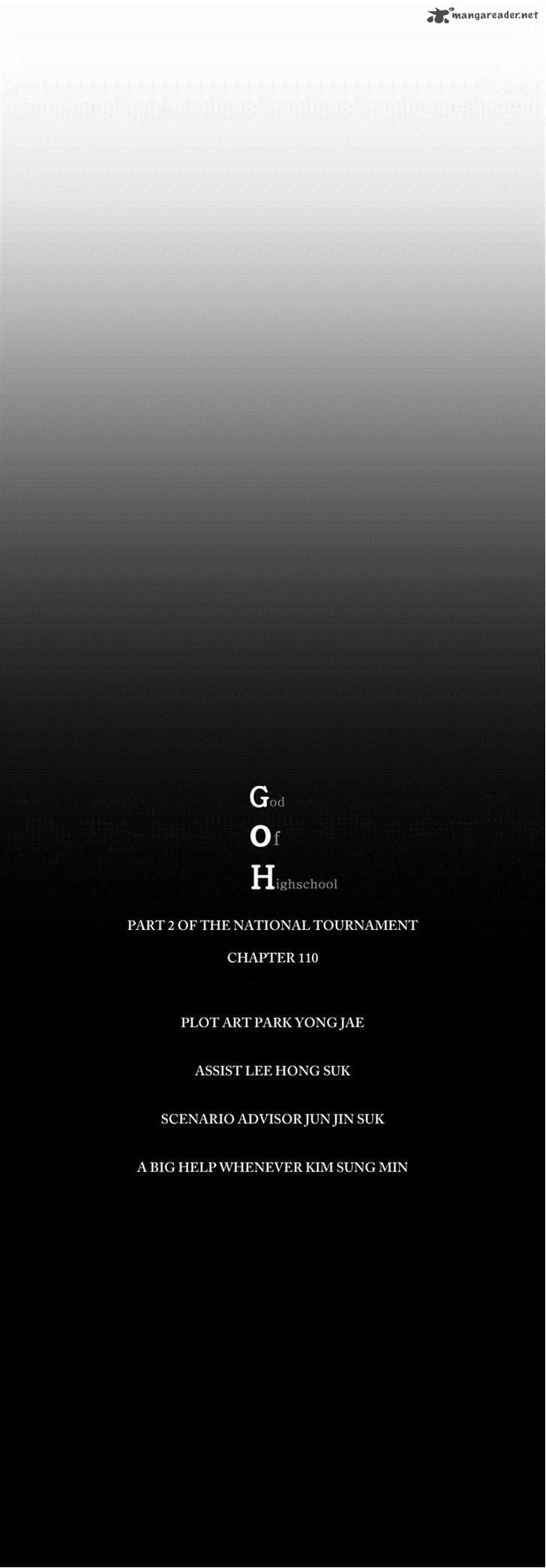 The God of High School - Chapter 110 Page 37