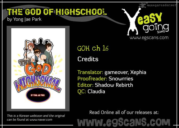 The God of High School - Chapter 16 Page 1