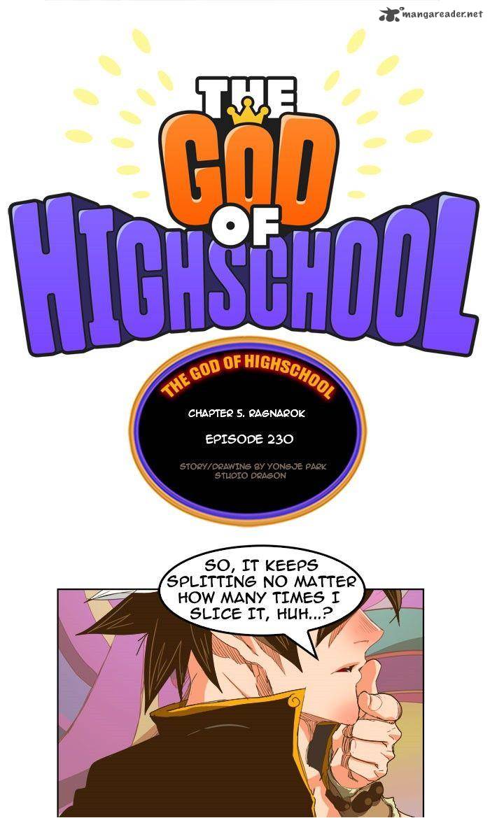 The God of High School - Chapter 230 Page 1