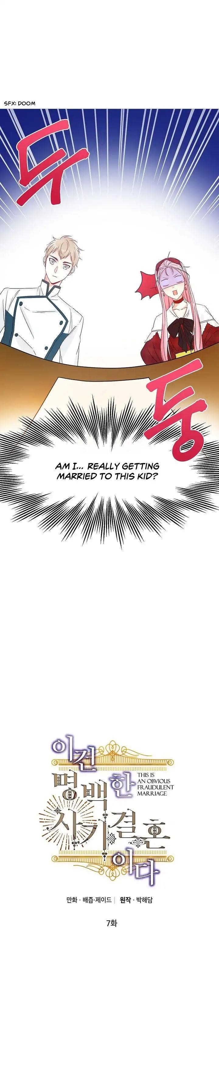This is an Obvious Fraudulent Marriage - Chapter 7 Page 1