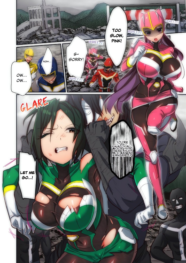 Pitiful Ranger Pink: I’m Such a Disgrace, but It Feels So Good! (Uncensored) - Chapter 2 Page 4