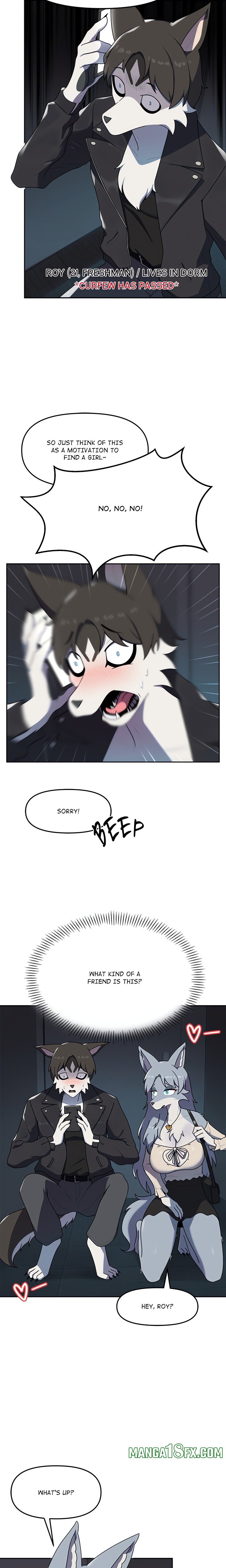 Paws on Campus - Chapter 2 Page 3