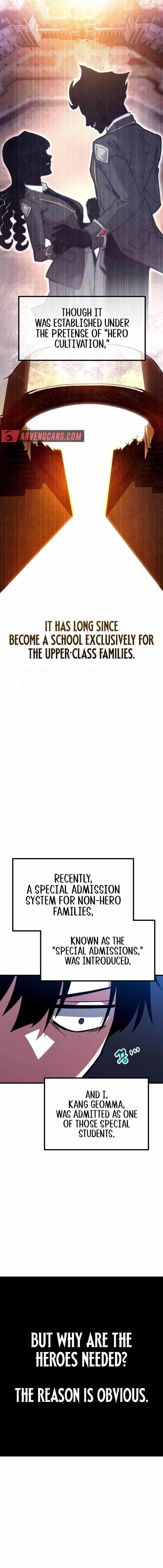 I Took Over the Academy With a Single Sashimi Knife - Chapter 1 Page 12