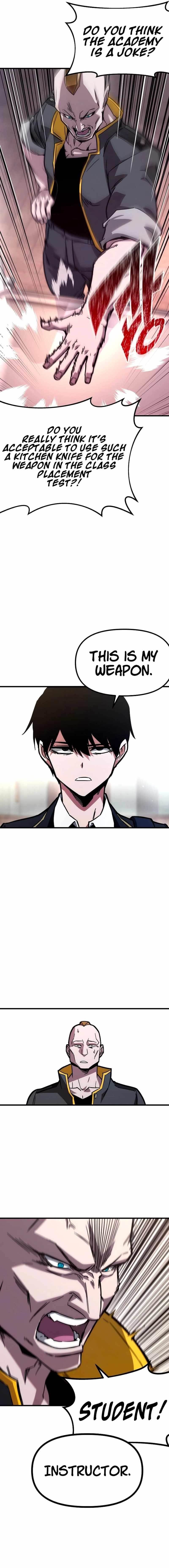 I Took Over the Academy With a Single Sashimi Knife - Chapter 1 Page 22