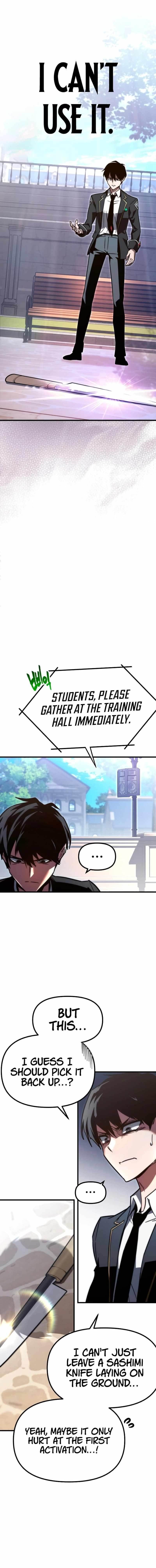 I Took Over the Academy With a Single Sashimi Knife - Chapter 1 Page 41