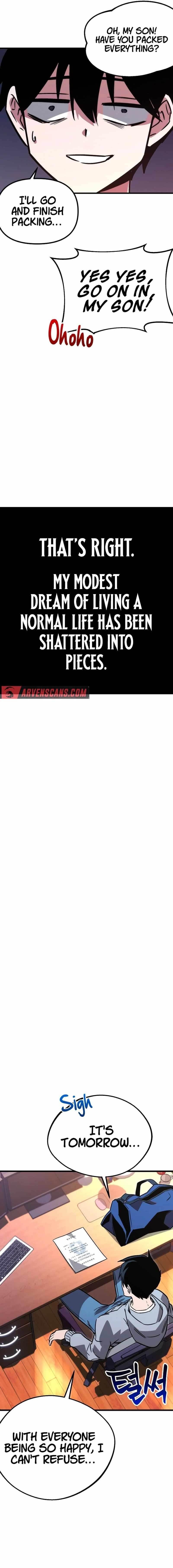 I Took Over the Academy With a Single Sashimi Knife - Chapter 1 Page 8